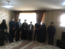 دیدار مسئولان دانشگاه جامع علمی کاربردی واحد استان فارس با خانواده شهیده مدافع سلامت