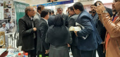 بازدید استاندار فارس از غرفه دانشگاه جامع علمی کاربردی استان فارس در نمایشگاه دستاوردهای پژوهشی استان
