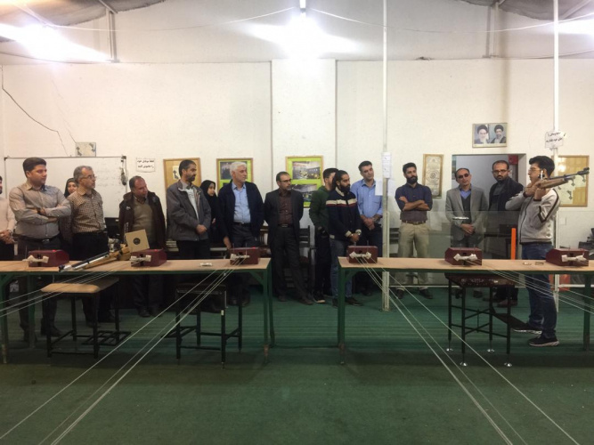 مسابقه تیر اندازی به مناسبت هفته بسیج ویژه مدرسان بسیجی مراکز آموزش علمی کاربردی استان فارس برگزار شد