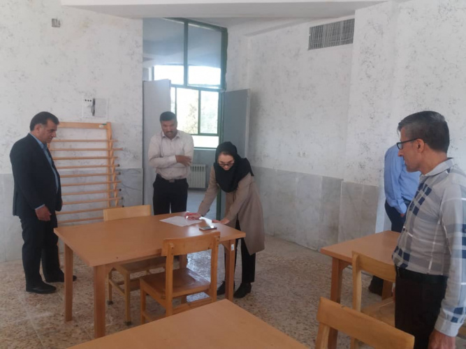 بازدید تیم نظارت و ارزیابی واحد استانی فارس از مرکز آموزش علمی کاربردی پاسارگاد