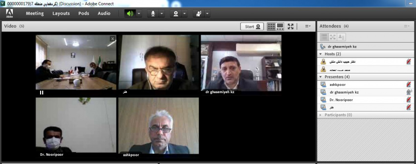 جلسه هم اندیشی رؤسای واحدهای استانی  منطقه ۷ دانشگاه جامع علمی کاربردی برگزار شد