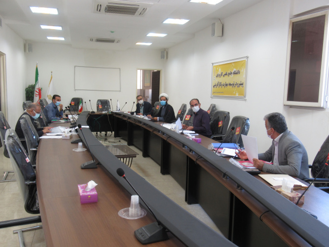 جلسه کارگروه انتخاب مدرسان نمونه مراکز آموزش علمی کاربردی استان فارس برگزار شد