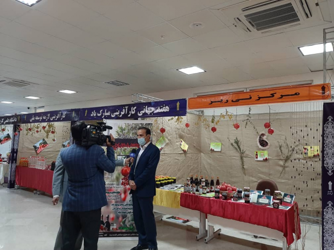 اختتامیه رویداد شتاب فرآوری انار مرکز آموزش علمی کاربردی نی ریز به روایت تصویر