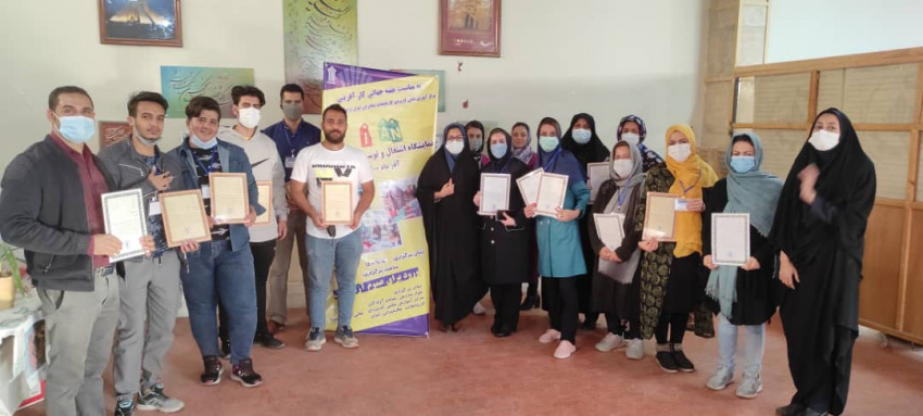 برپایی نمایشگاه اشتغال و توسعه کارآفرینی در مرکز آموزش علمی کاربردی کارخانجات مخابراتی ایران به روایت تصویر