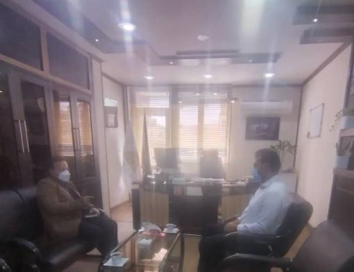 رئیس دانشگاه جامع علمی کاربردی واحد استان فارس با مدیر صندوق کار آفرینی امید استان دیدار کرد