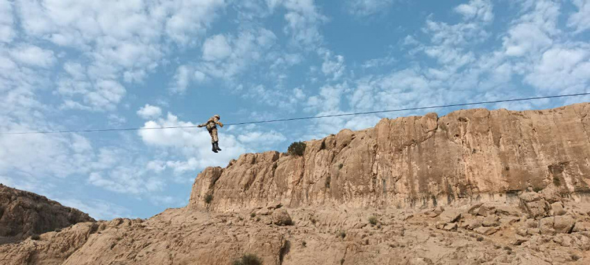 برگزاری چهارمین دوره آموزشی کوتاه مدت آزاد فنون پیشرفته کوهنوردی در مرکز آموزش علمی کاربردی زرهی نزاجا