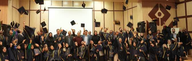 برگزاری جشن دانش آموختگی در  مرکزآموزش علمی کاربردی لاستیک دنا