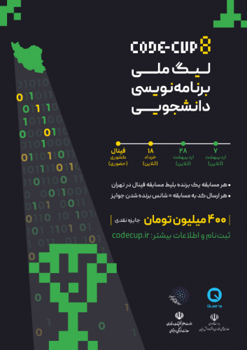 برگزاری هشتمین لیگ ملی برنامه نویسـی دانشـجویی
