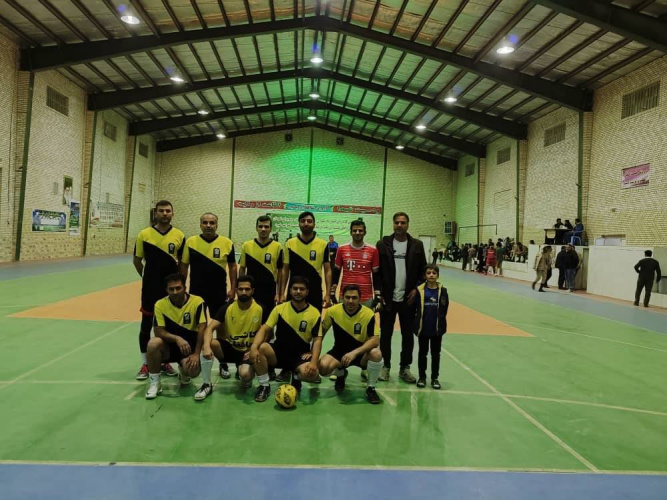 نائب قهرمانی تیم فوتسال مرکز آموزش علمی کاربردی پاسارگاد در مسابقات فوتسال کارمندان ادارات شهرستان پاسارگاد
