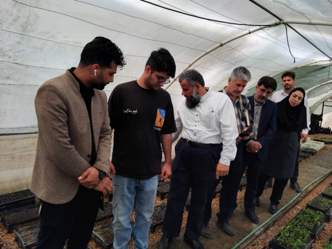 بازدید مستشار وزارت جهاد کشاورزی کشور عمان از مرکز آموزش علمی کاربردی فن آوران کشاورزی صدرا